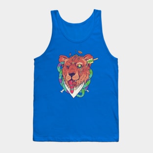 Lion, you so craaazy Tank Top